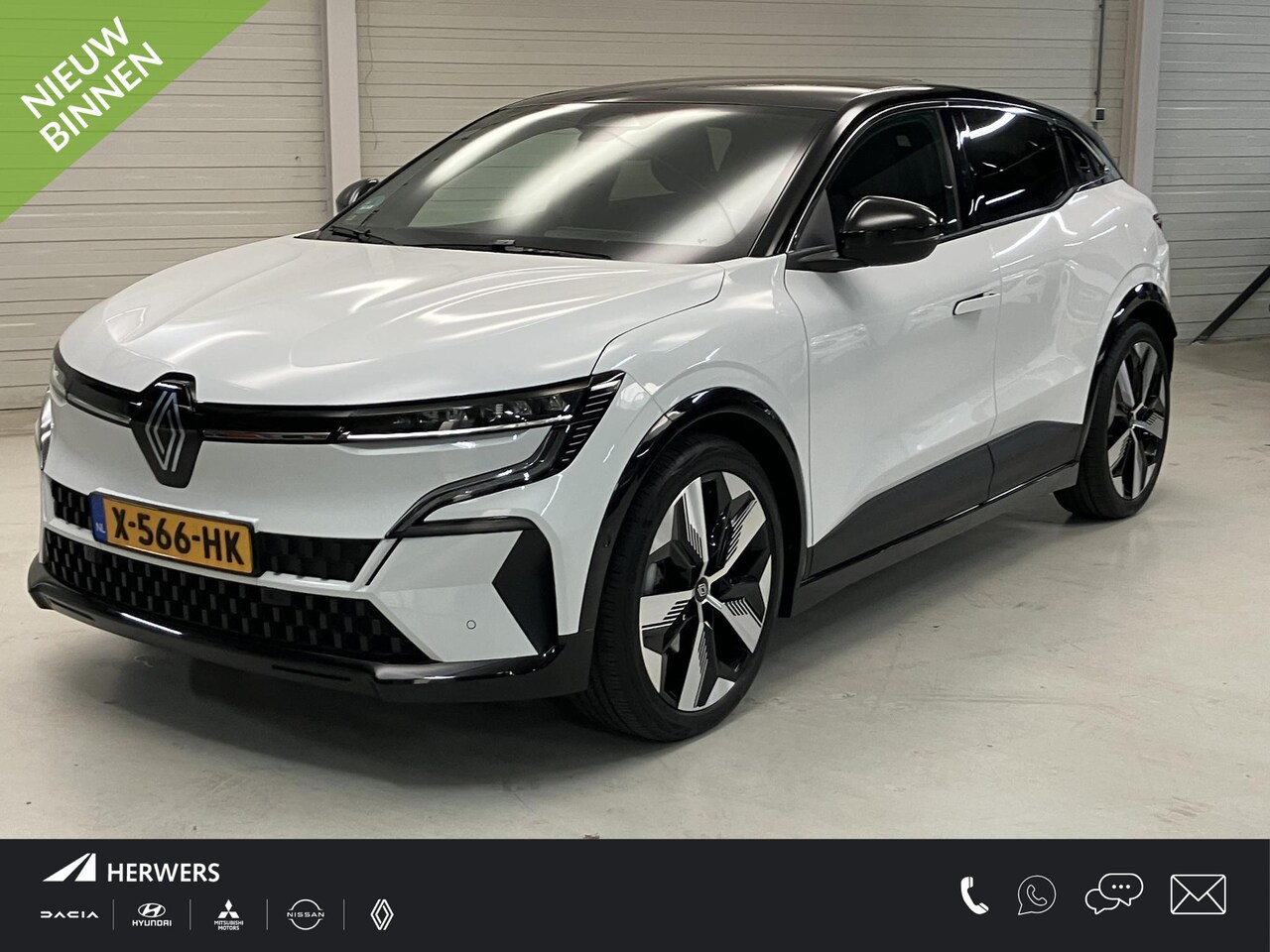 Renault Mégane E-Tech - EV60 Optimum Charge Techno / Orgineel nederlands/ stoel en stuurwielverwarming / Apple car - AutoWereld.nl