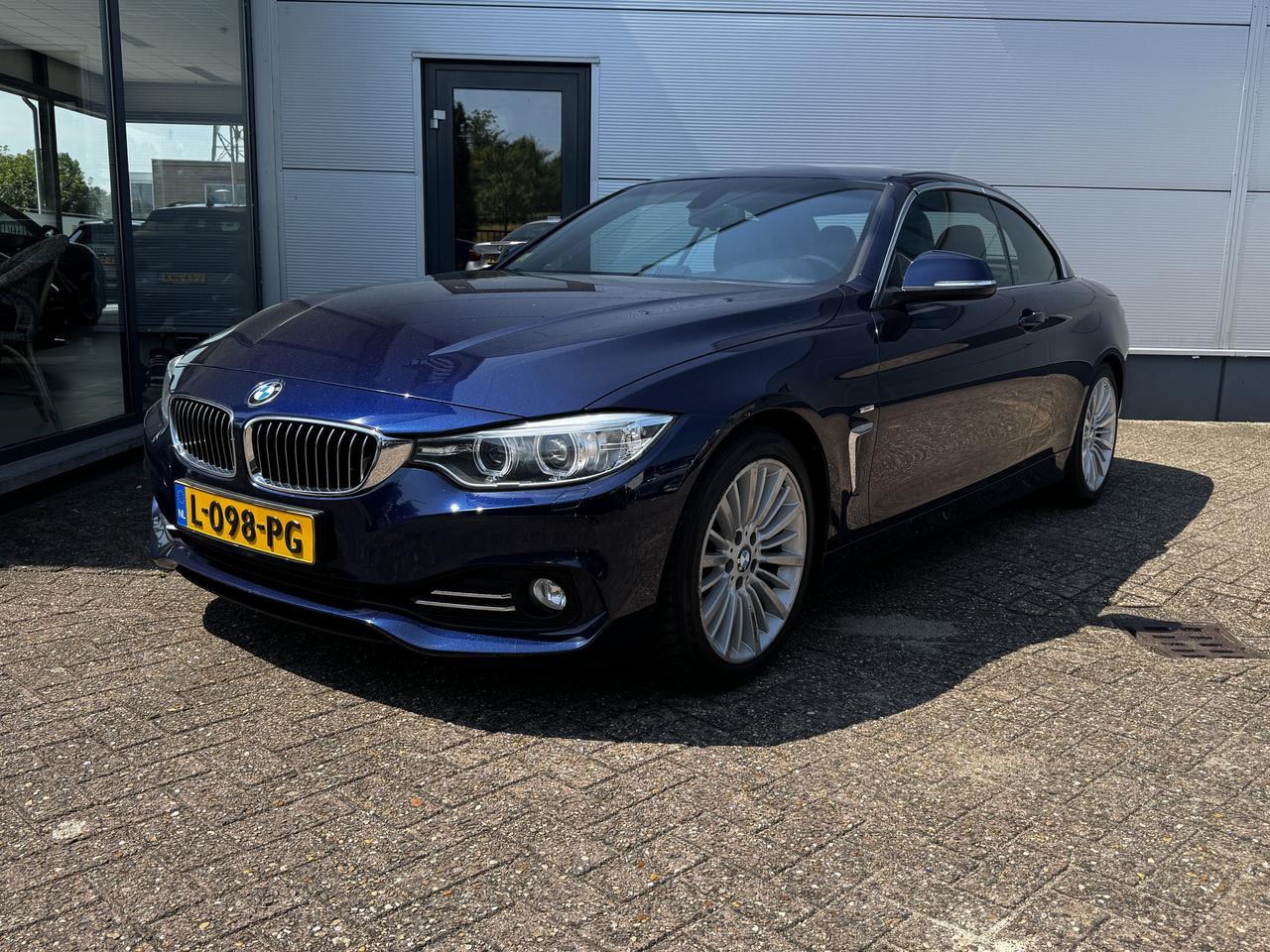 BMW 4-serie Cabrio - 428I | 245PK | LEDER | MEMORY | LUXURY LINE | - AutoWereld.nl