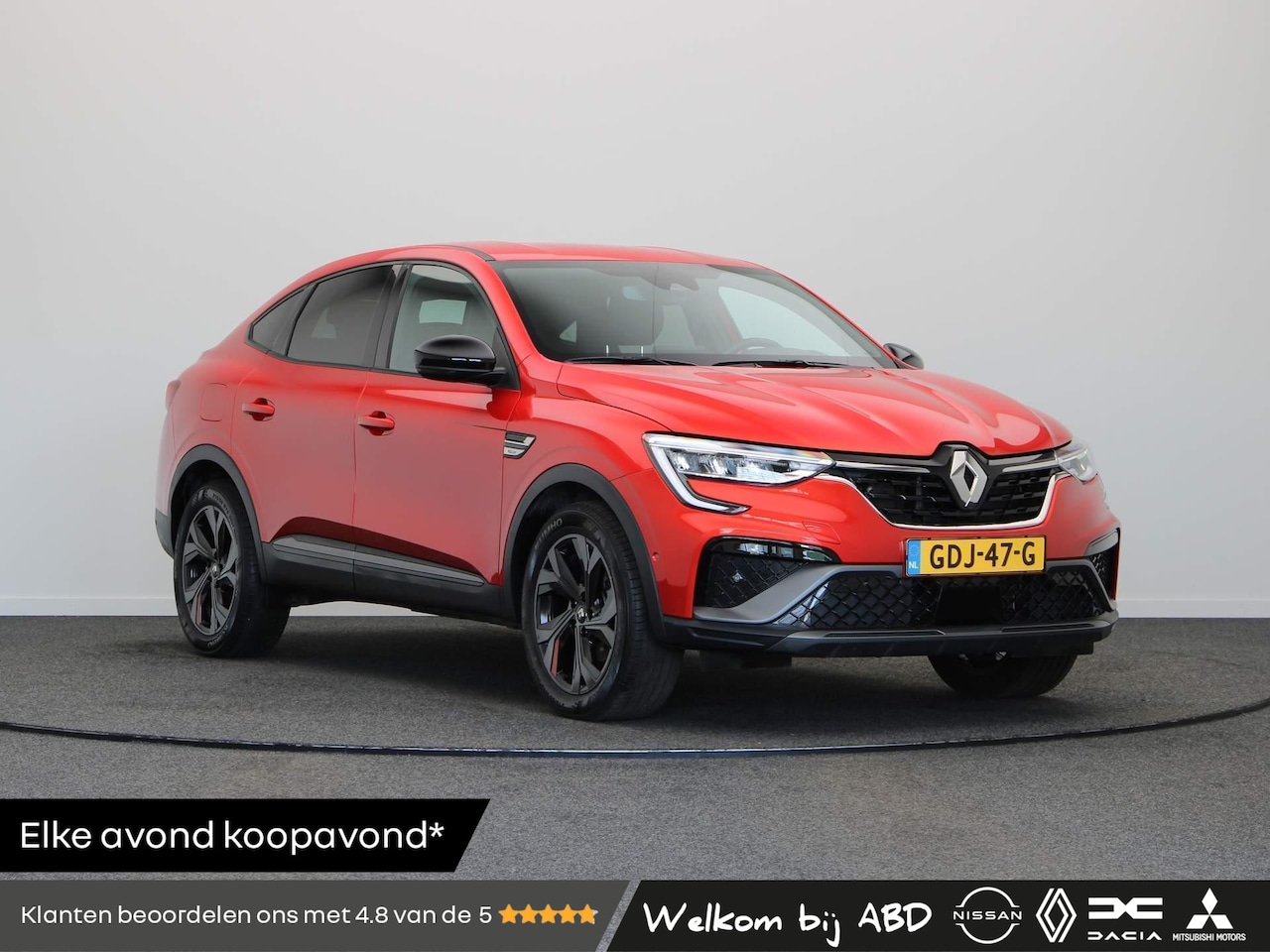 Renault Arkana - 1.6 E-Tech hybrid 145 R.S. Line | Stoel - Stuur verwarming | Adaptive Cruise Control | Ach - AutoWereld.nl