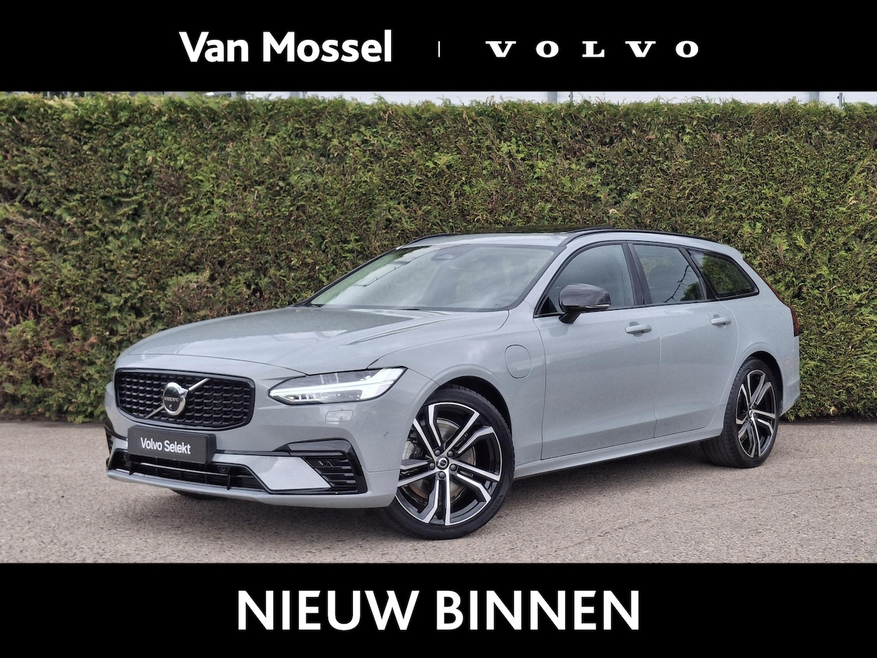 Volvo V90 - 2.0 T8 Plug-in hybrid AWD Ultra Dark | Bowers & Wilkins | Nappaleder | Panoramadak | 360 c - AutoWereld.nl