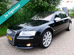 Audi A8 - 5.2 S8 V10 450pk 4WD 2e eig. Leder Navi Schuifdak Xenon Historie