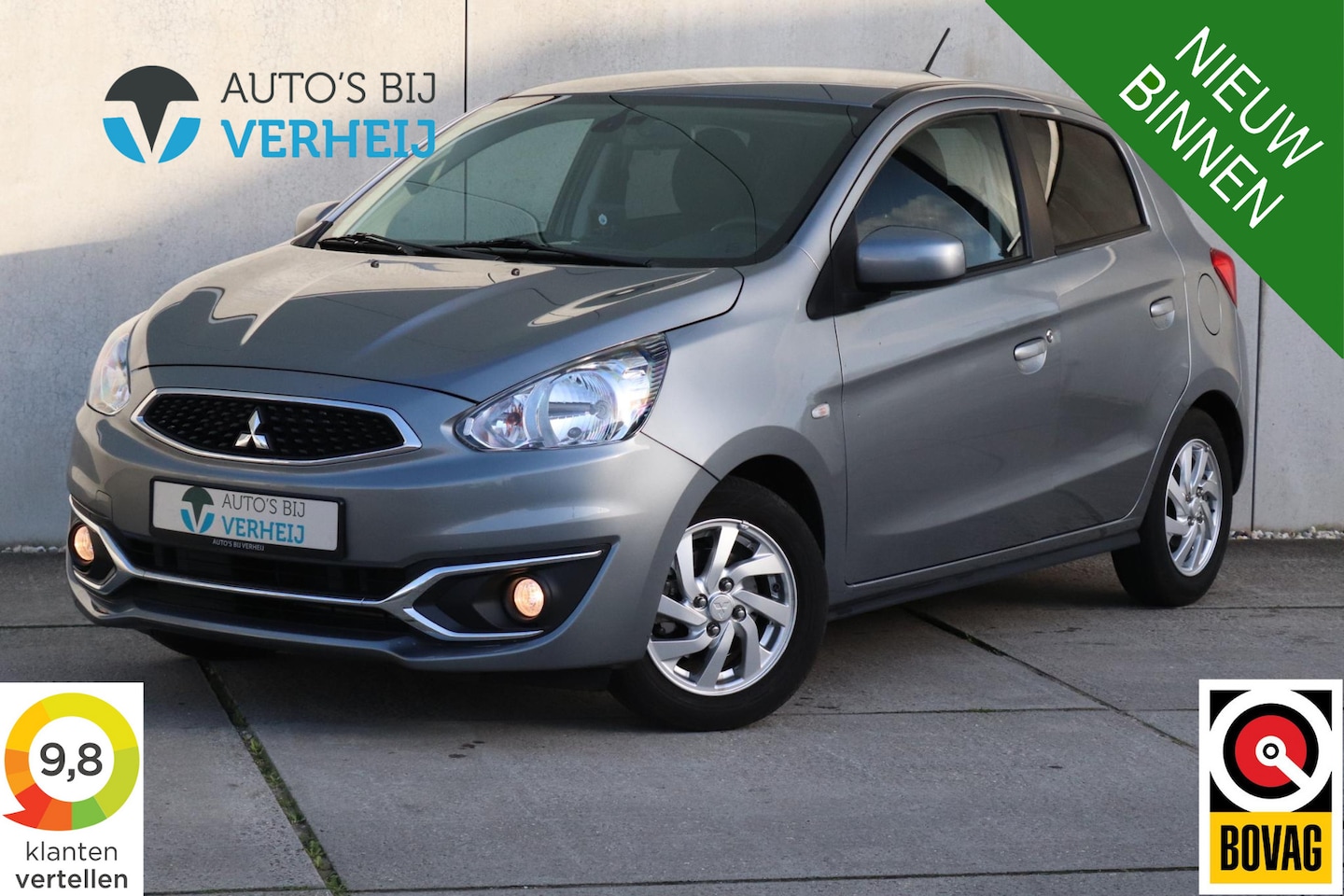 Mitsubishi Space Star - 1.0 Active / AUTOMAAT / APPLE CARPLAY / LICHTMETALEN VELGEN - AutoWereld.nl
