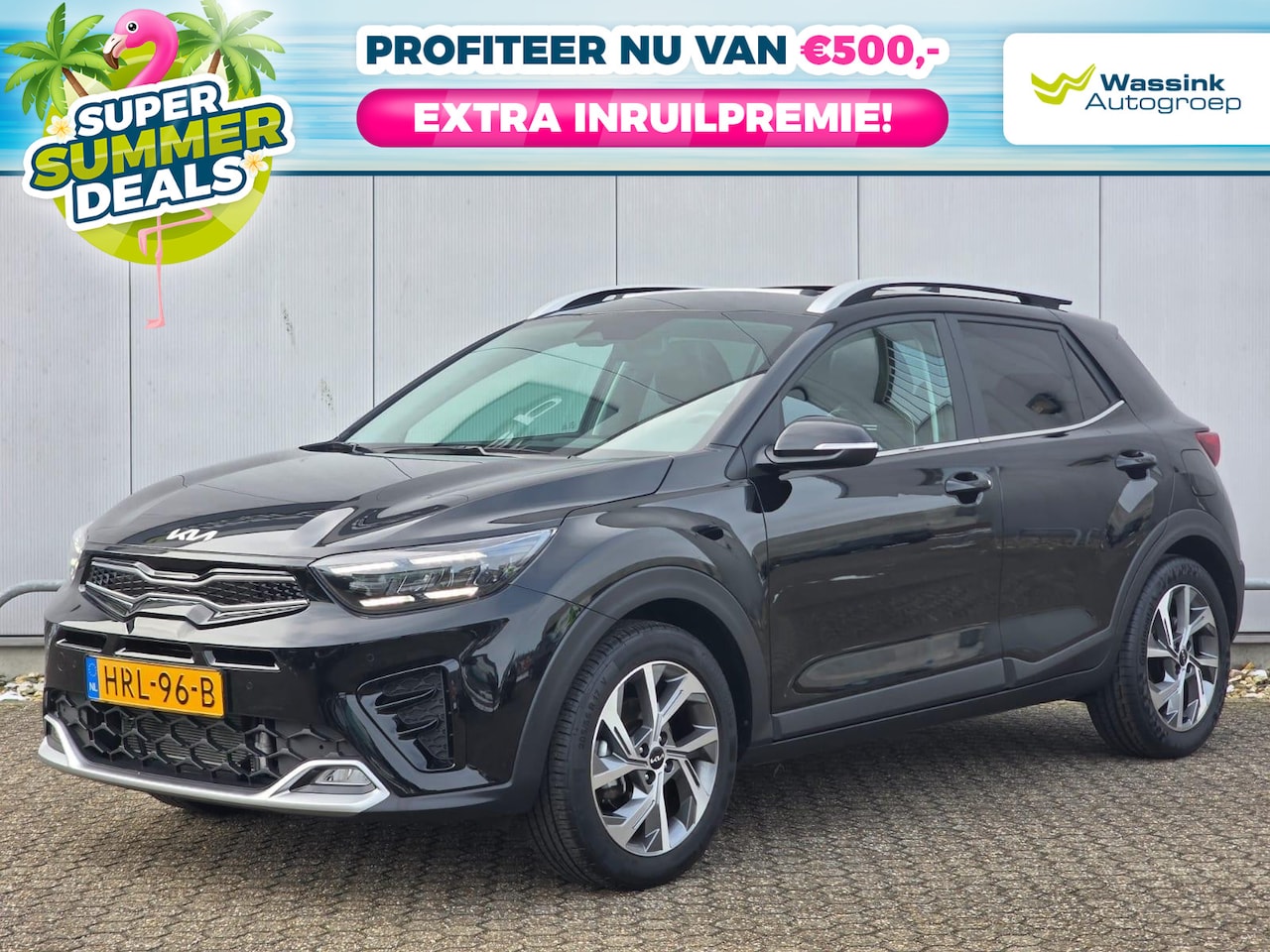 Kia Stonic - MHEV 100pk GT-PlusLine | Summer Deals| Navigatie | Schuifdak | Parkeercamera - AutoWereld.nl