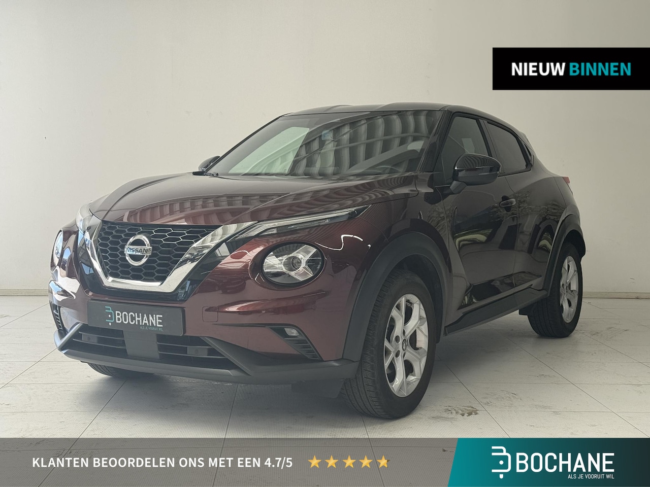 Nissan Juke - 1.0 DIG-T N-Connecta | Navigatie | Camera | Climate Control | All-Season Banden | - AutoWereld.nl