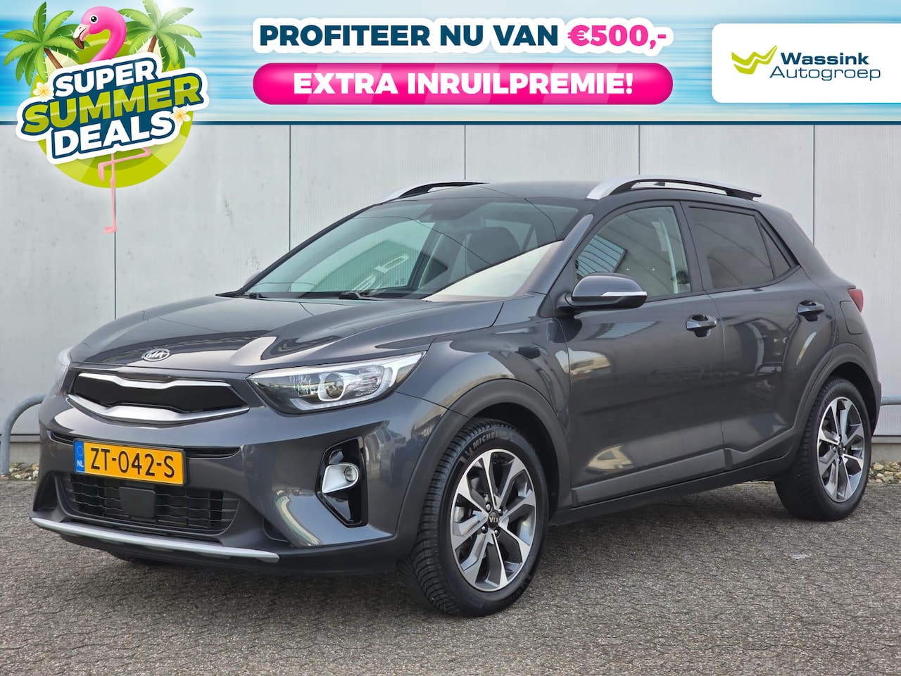 Kia Stonic - 1.0 100pk DynamicPlusLine | Summer Deals | Navigatie | Parkeercamera | Climate Control - AutoWereld.nl
