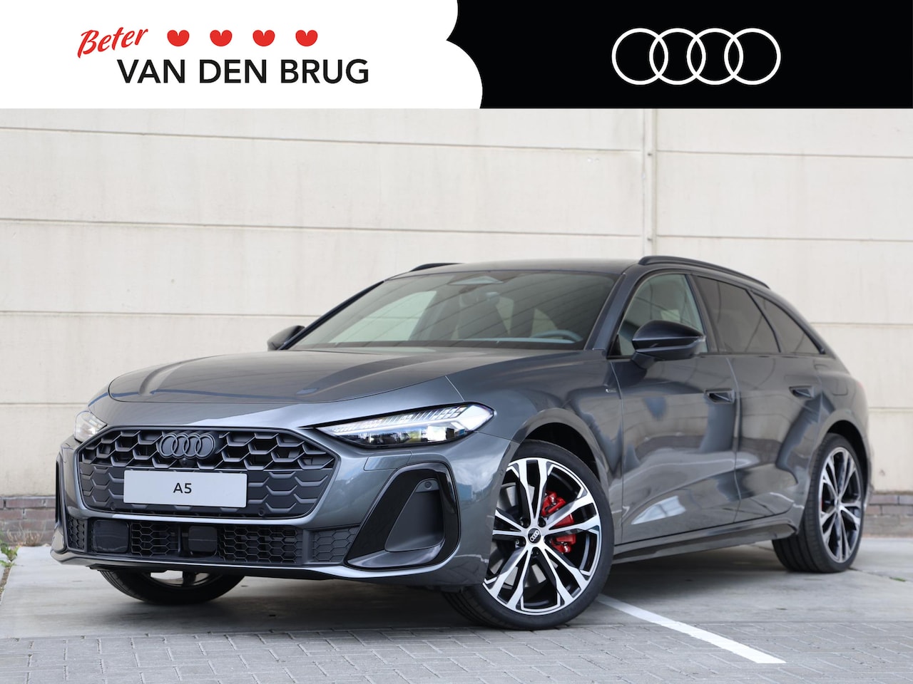 Audi A5 Avant - S edition e-hybrid 299 PK | Sportstoelen met Leder/Dynamica | geheugen | Trekhaak | - AutoWereld.nl