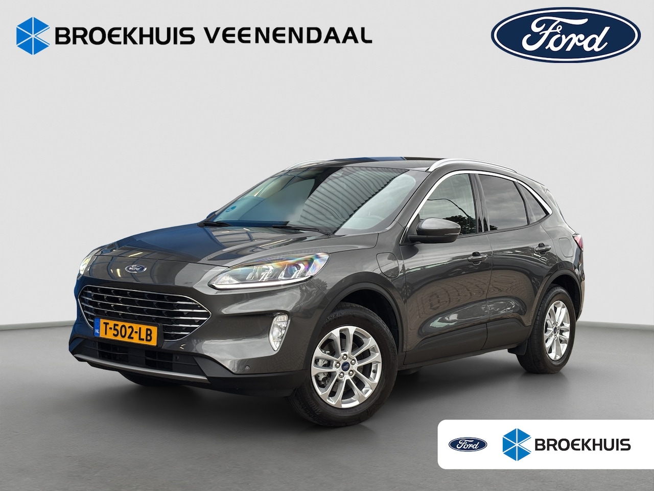 Ford Kuga - 2.5 PHEV Titanium | 98% SOH | Trekhaak | Stoelverwarming | Camera | Cruise Control | Navig - AutoWereld.nl