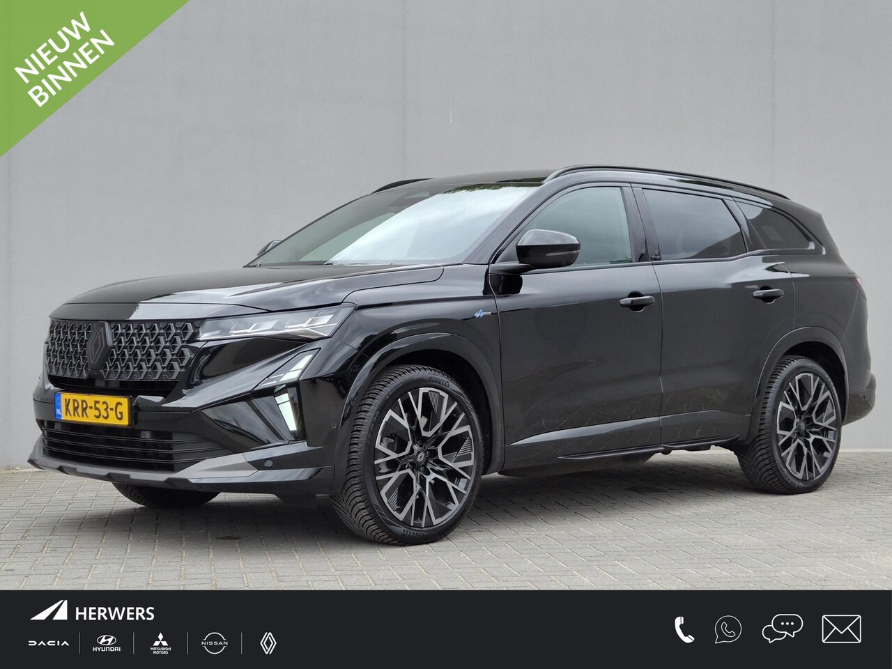 Renault Espace - E-Tech full hybrid 200 esprit Alpine 7p. / Fabrieksgarantie tot 10-2027 / All season bande - AutoWereld.nl