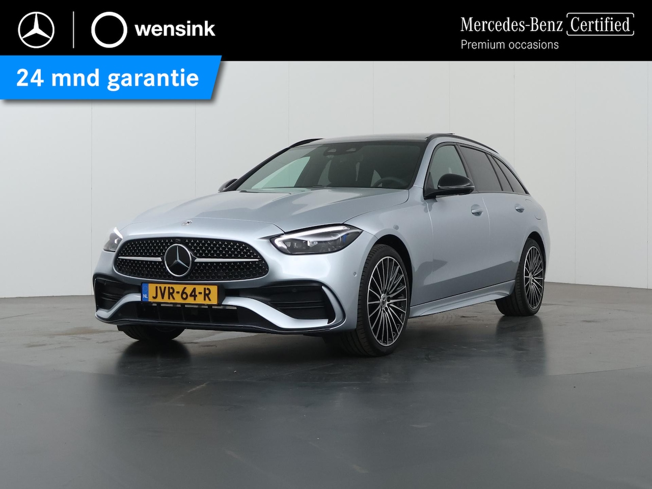 Mercedes-Benz C-klasse Estate - 300e Business Solution AMG | Panoramaschuifdak | Burmester | Rijassistentiepakket | DIGITA - AutoWereld.nl