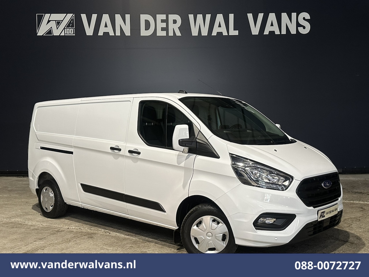 Ford Transit Custom - 2.0 TDCI 105pk L2H1 Euro6 Airco | Camera | Navigatie | LED | Cruisecontrol Parkeersensoren - AutoWereld.nl