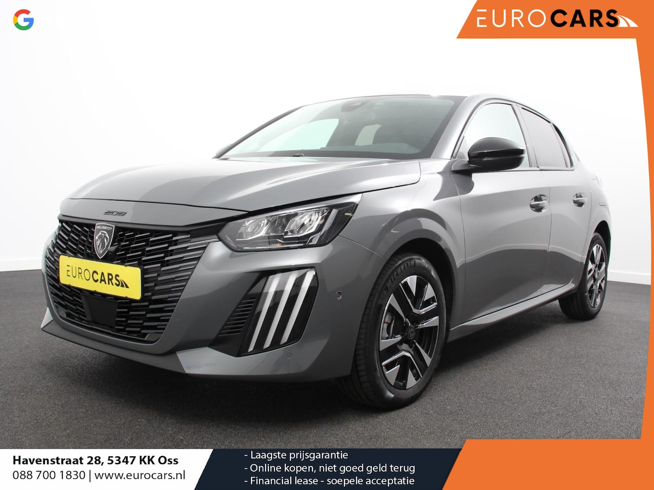 Peugeot 208 - 1.2 Hybrid 100PK Automaat Allure Navigatie Apple Carplay/Android Auto Airco Camera Parkeer - AutoWereld.nl