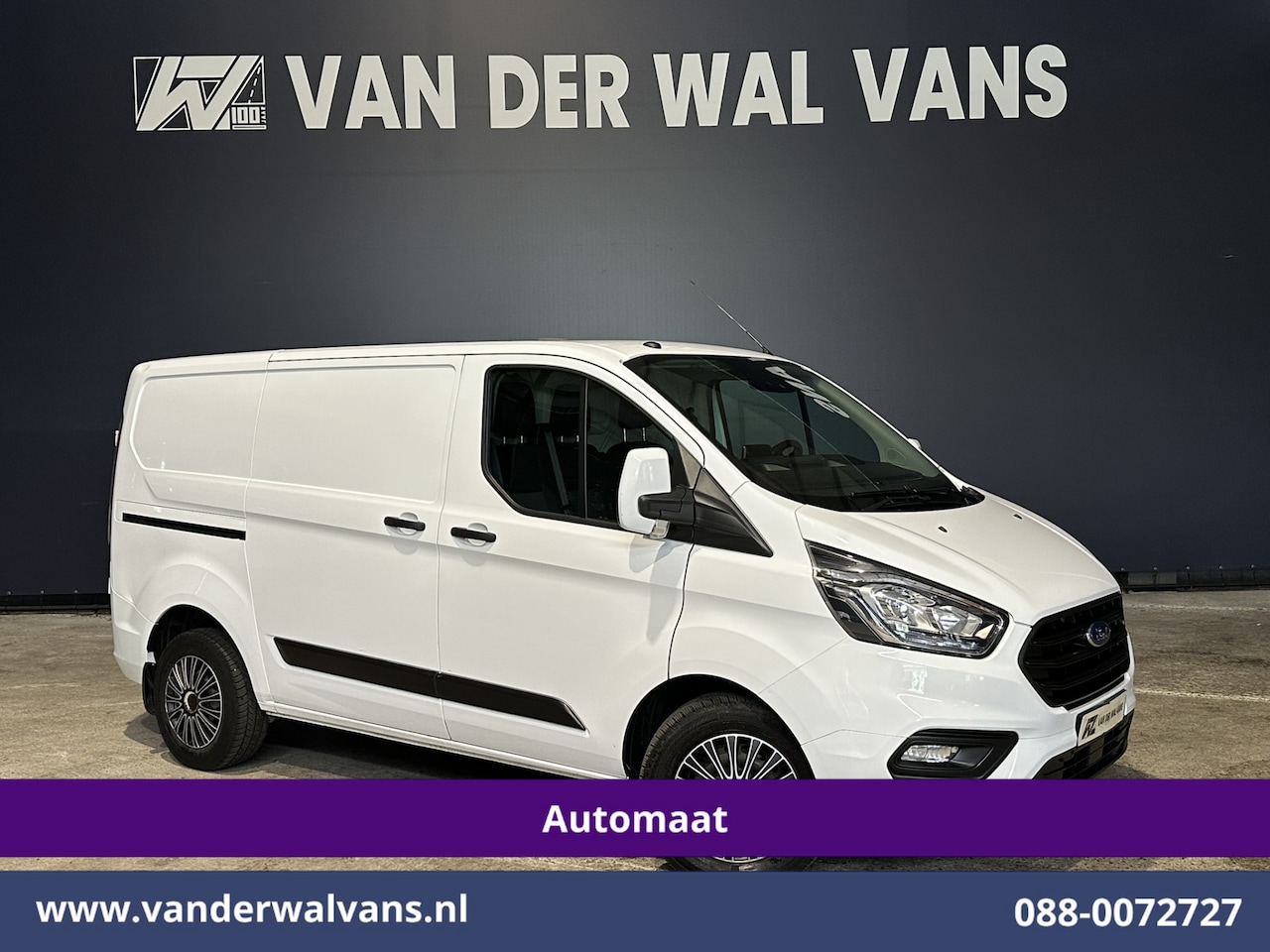 Ford Transit Custom - 2.0 TDCI 131pk Automaat L1H1 Euro6 Airco | Navigatie | Apple Carplay | LED | Cruisecontrol - AutoWereld.nl