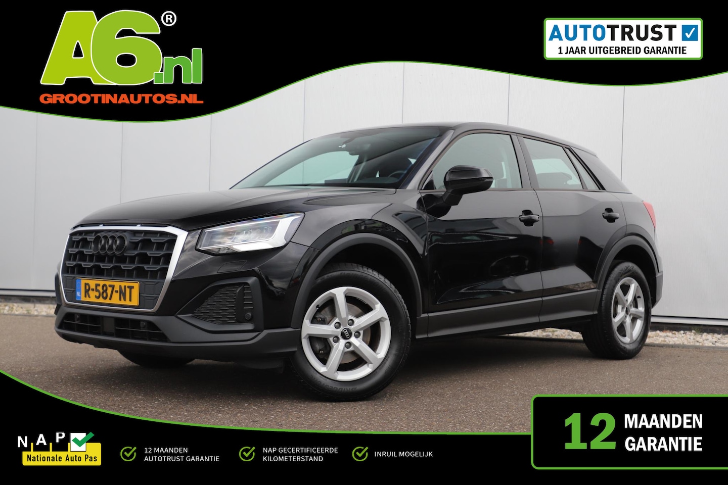 Audi Q2 - 30 TFSI Pro Line 110PK Carplay Android Navigatie LMV Climate Cruise Control Parkeersensor - AutoWereld.nl