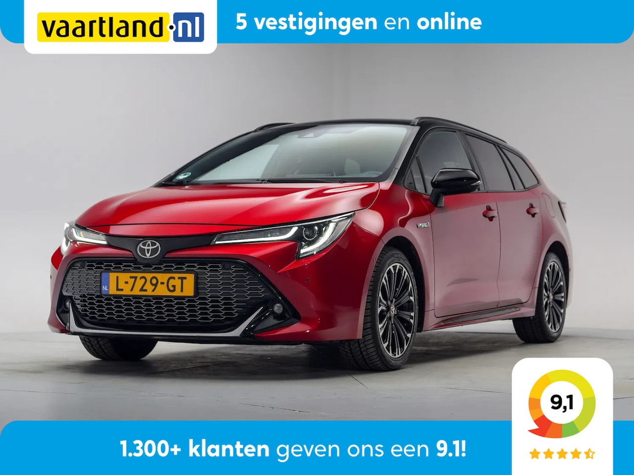 Toyota Corolla Touring Sports - 1.8 Hybrid GR-Sport Aut [ LED Apple/Android Camera ] - AutoWereld.nl