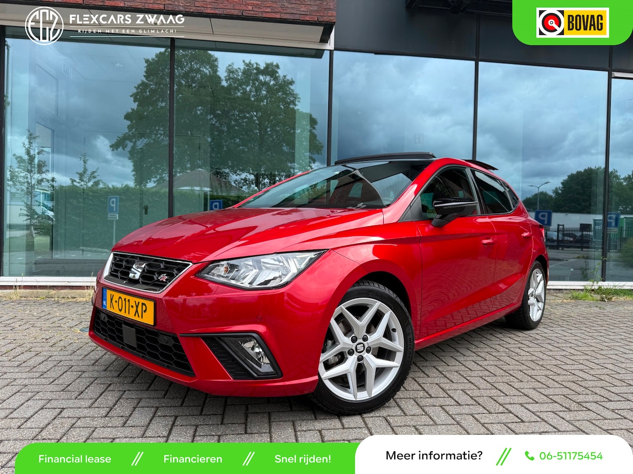 SEAT Ibiza - 1.0 TSI FR Business Intense - Pano/Schuifdak - Climate - Navi - Org.NL - AutoWereld.nl