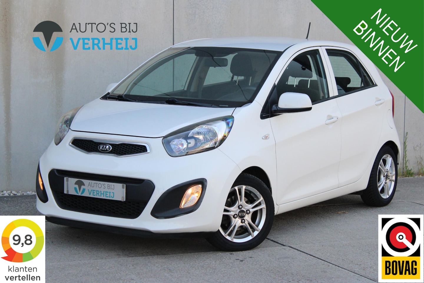 Kia Picanto - 1.0 CVVT ISG Comfort Pack / AIRCO / LM VELGEN / APPLE CARPLAY / 5 DEURS - AutoWereld.nl