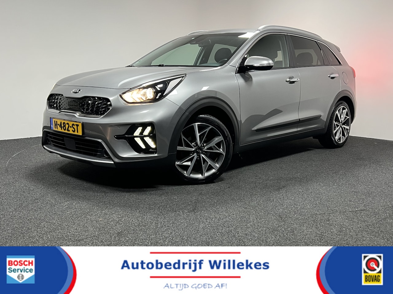 Kia Niro - 1.6 GDi Hybrid DynamicPlusLine | NAVI | TREKHAAK | ACC | KEYLESS | STOEL-/STUURVERWARMING - AutoWereld.nl