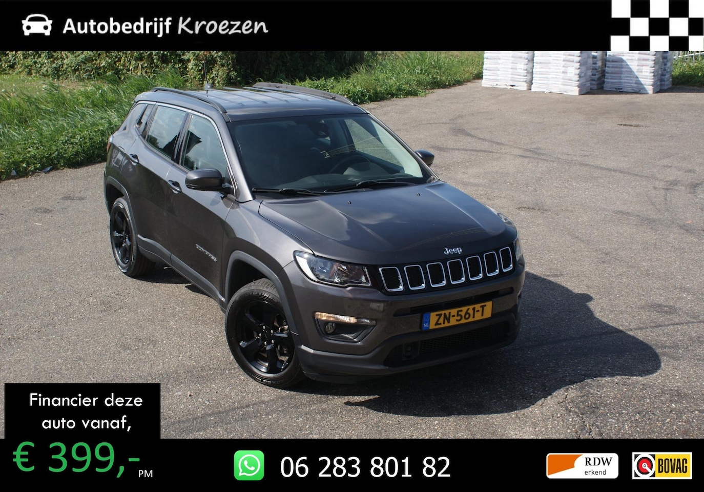 Jeep Compass - 1.4 MultiAir Longitude | Org NL | Camera | Navigatie | Distributie vervangen | - AutoWereld.nl