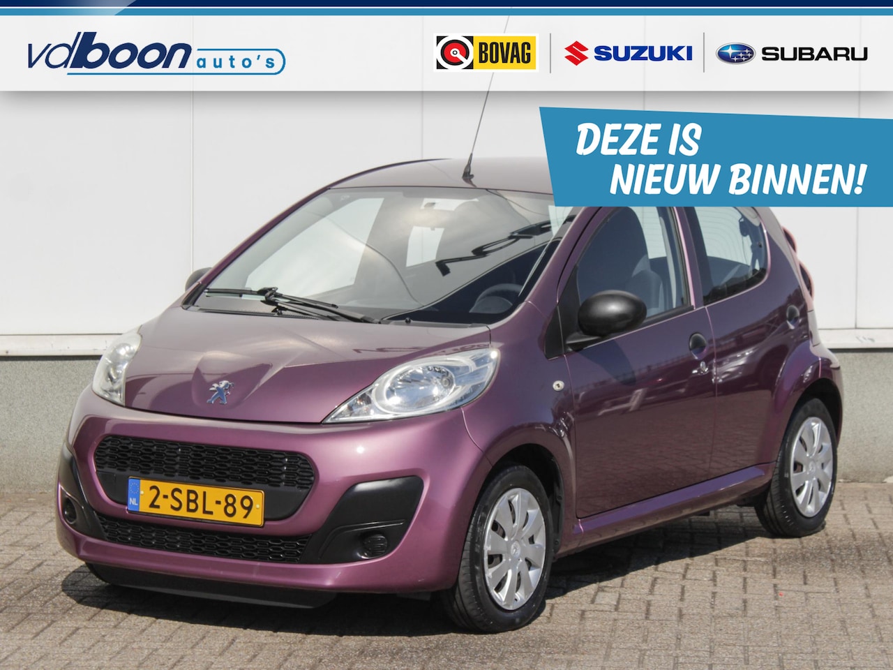 Peugeot 107 - 1.0 Access Accent | Km-stand uniek! | Airco - AutoWereld.nl