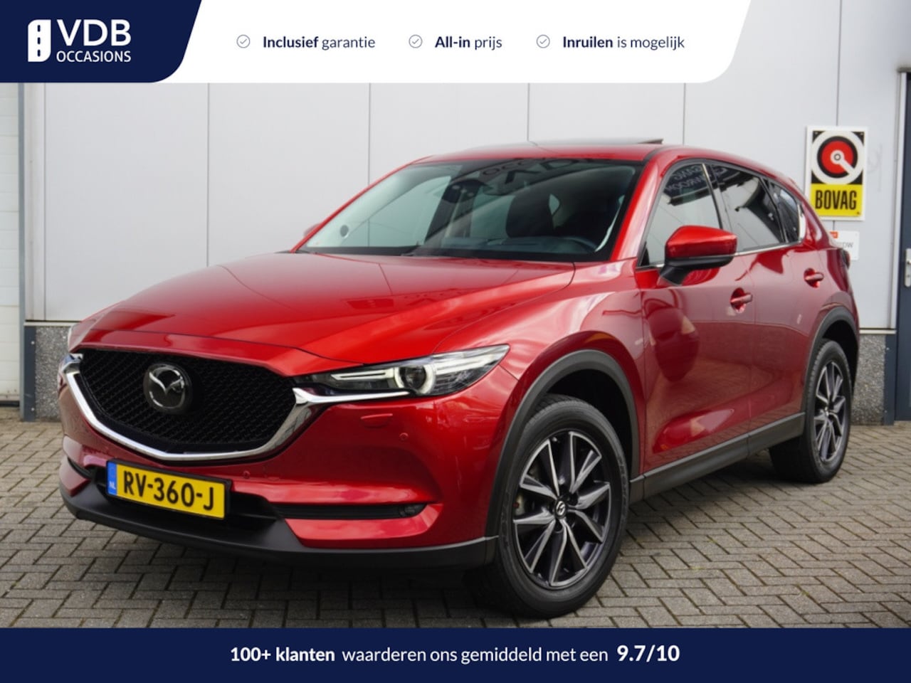 Mazda CX-5 - 2.5 SAG 192 GT-M 4WD Leder | Trekhaak | Schuifdak | Keyless - AutoWereld.nl
