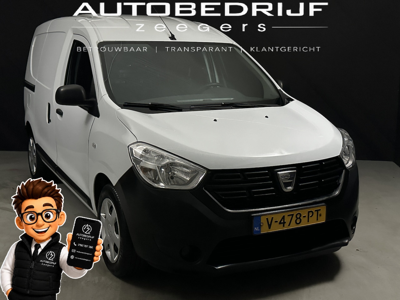 Dacia Dokker - 1.5 dCi 75 Ambiance *Diesel*Navi* - AutoWereld.nl