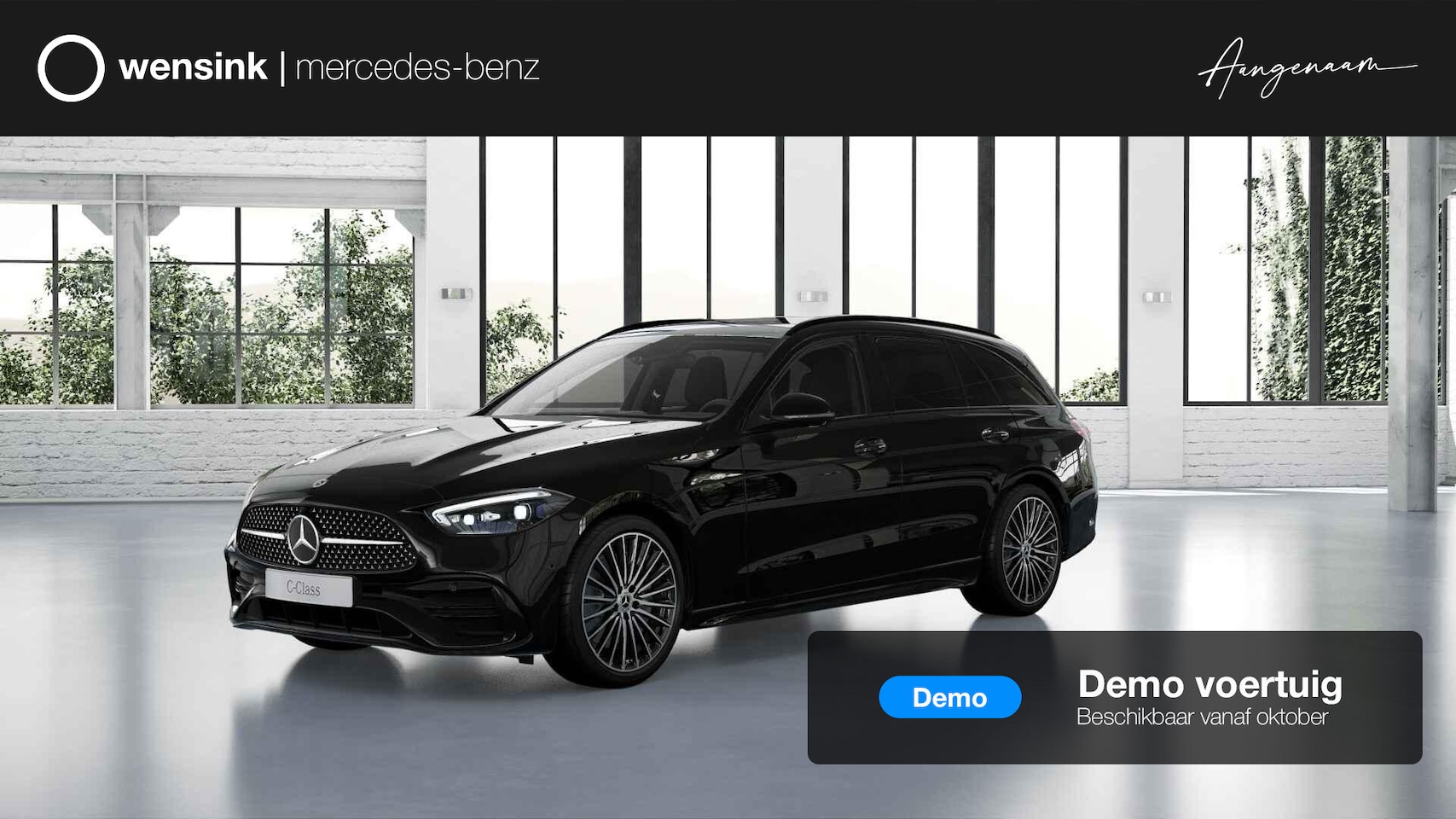Mercedes-Benz C-klasse Estate - 300e Business Solution AMG | Panoramaschuifdak | Trekhaak | Burmester | Rijassistentiepakk - AutoWereld.nl