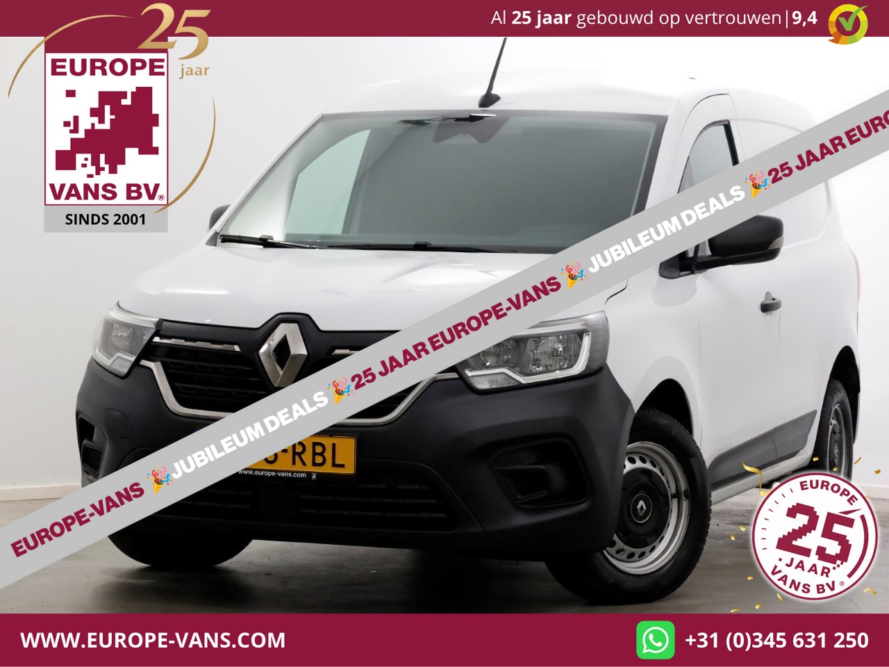 Renault Kangoo - 1.3 TCe 100pk Benzine Comfort Airco/Cruise Control 12-2022 - AutoWereld.nl