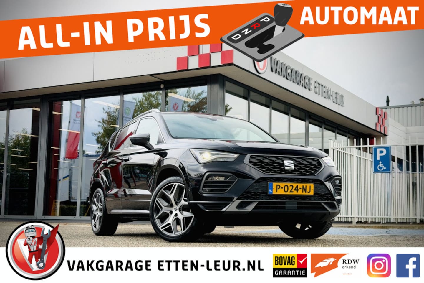 SEAT Ateca - 1.5 FR Business Intense | 19'' | PANO | ACC | STOEL-STUURVERWARM. - AutoWereld.nl