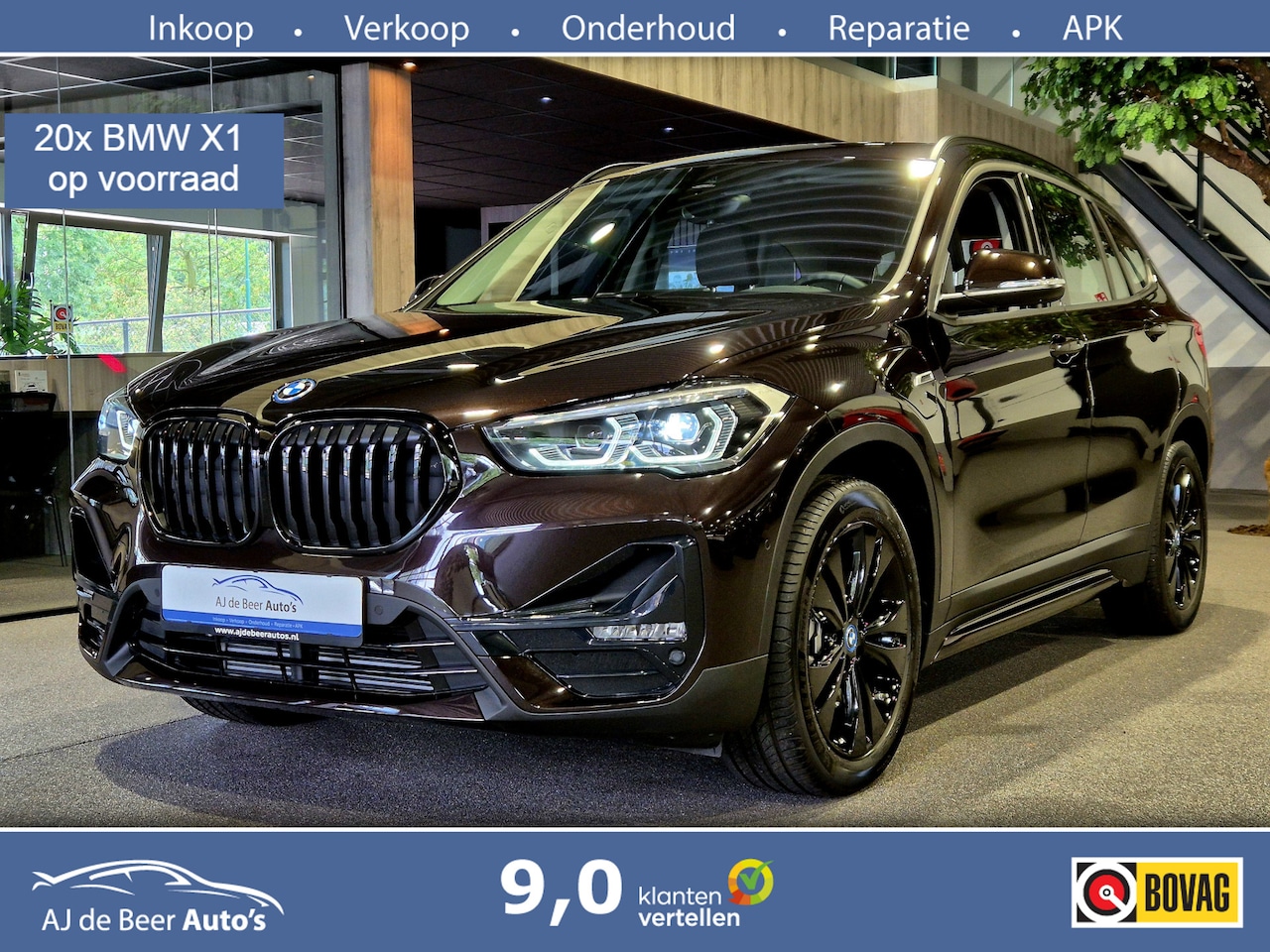 BMW X1 - xDrive25e Executive Sportline | Sparkling Brown | Camera | HUD | Stoelverwarming - AutoWereld.nl