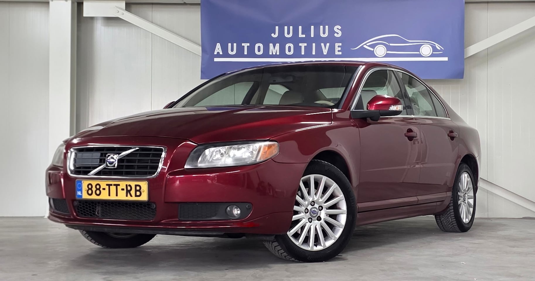 Volvo S80 - 3.2 Momentum Adapt. Cruise StoelVentilatie BLIS Trekhaak Volledig Dealer Onderhouden Netje - AutoWereld.nl