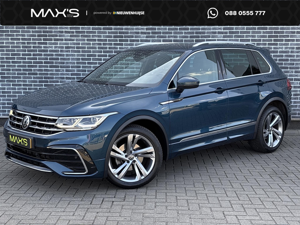 Volkswagen Tiguan - 1.5 TSI DSG R-Line Business+ | Trekhaak | Panoramadak | Matrix-LED Koplampen | Keyless Ent - AutoWereld.nl