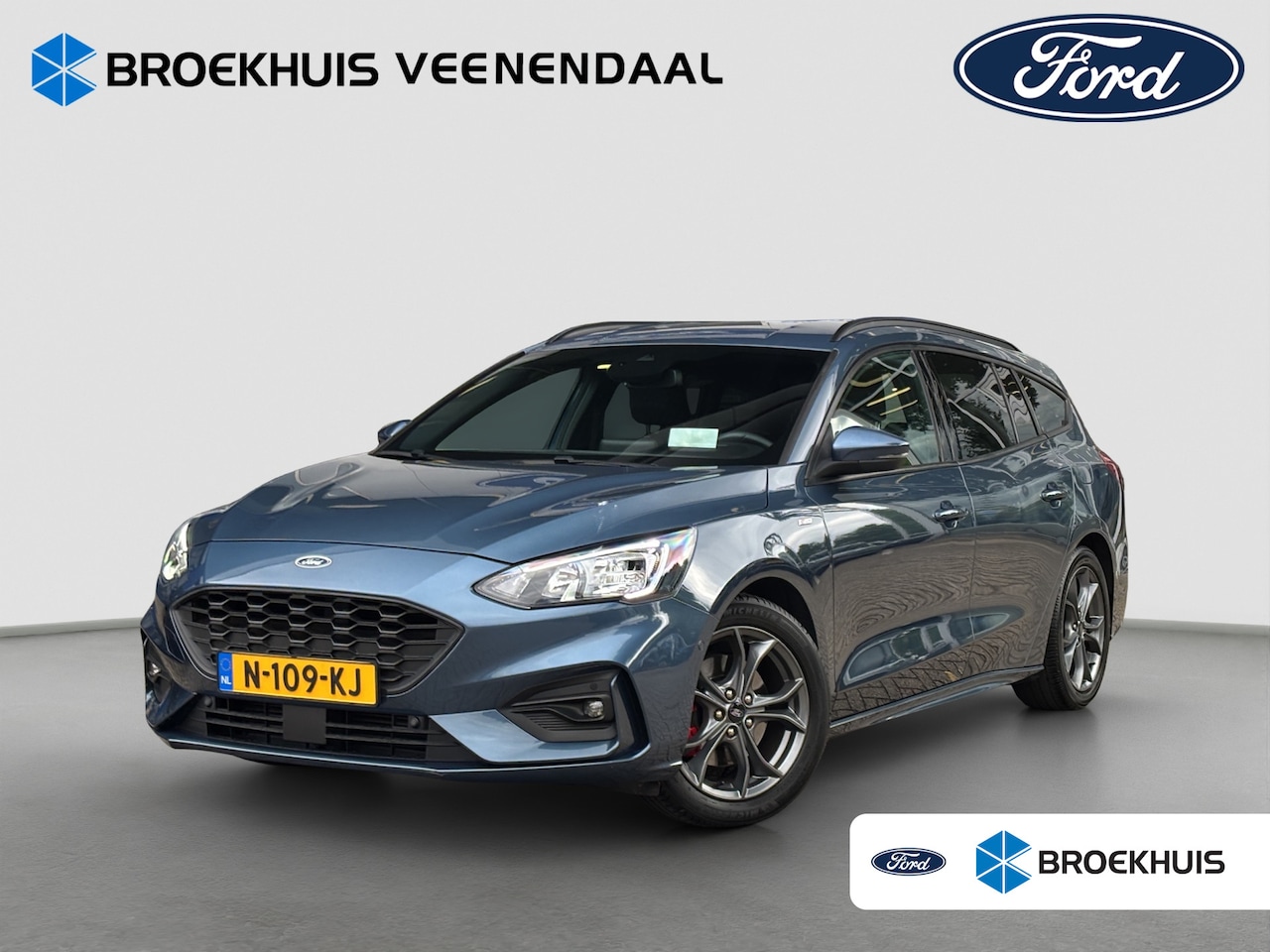 Ford Focus Wagon - 1.0 Hybrid ST Line X 155pk | Winter Pack | Camera | Cruise Control | Apple Carplay | Elek. - AutoWereld.nl