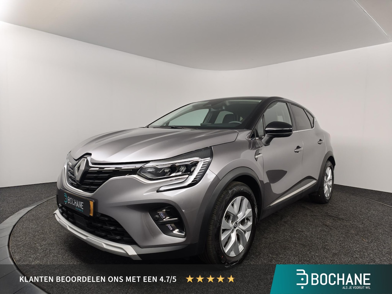 Renault Captur - 1.6 E-Tech Hybrid 145 Intens | Navigatie | Apple & Android Carplay | Camera | Climate Con - AutoWereld.nl