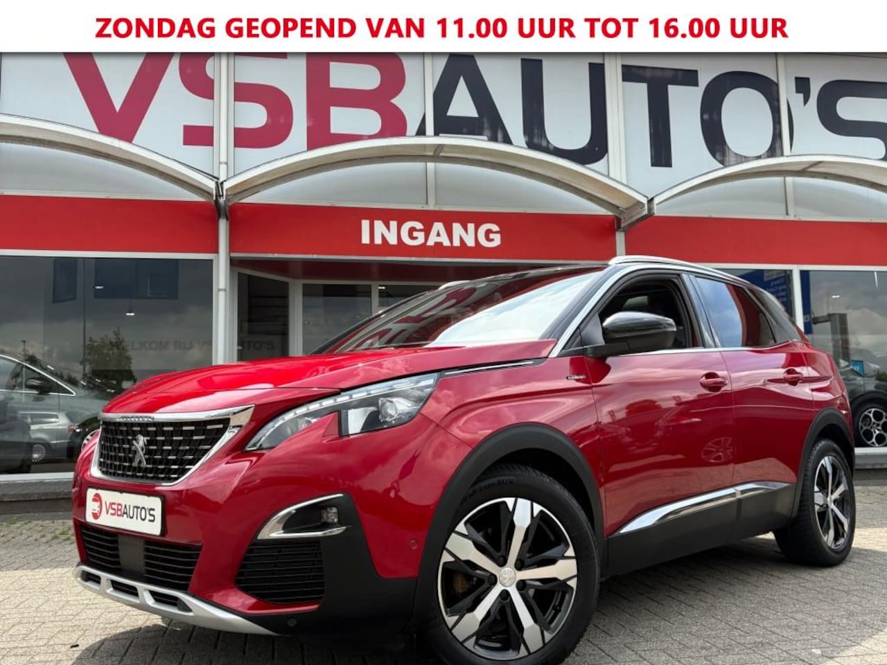 Peugeot 3008 - 1.2 PURETECH 130PK GT-LINE PANO-DAK NAVIGATIE CAMERA AIRCO LMV PDC - AutoWereld.nl