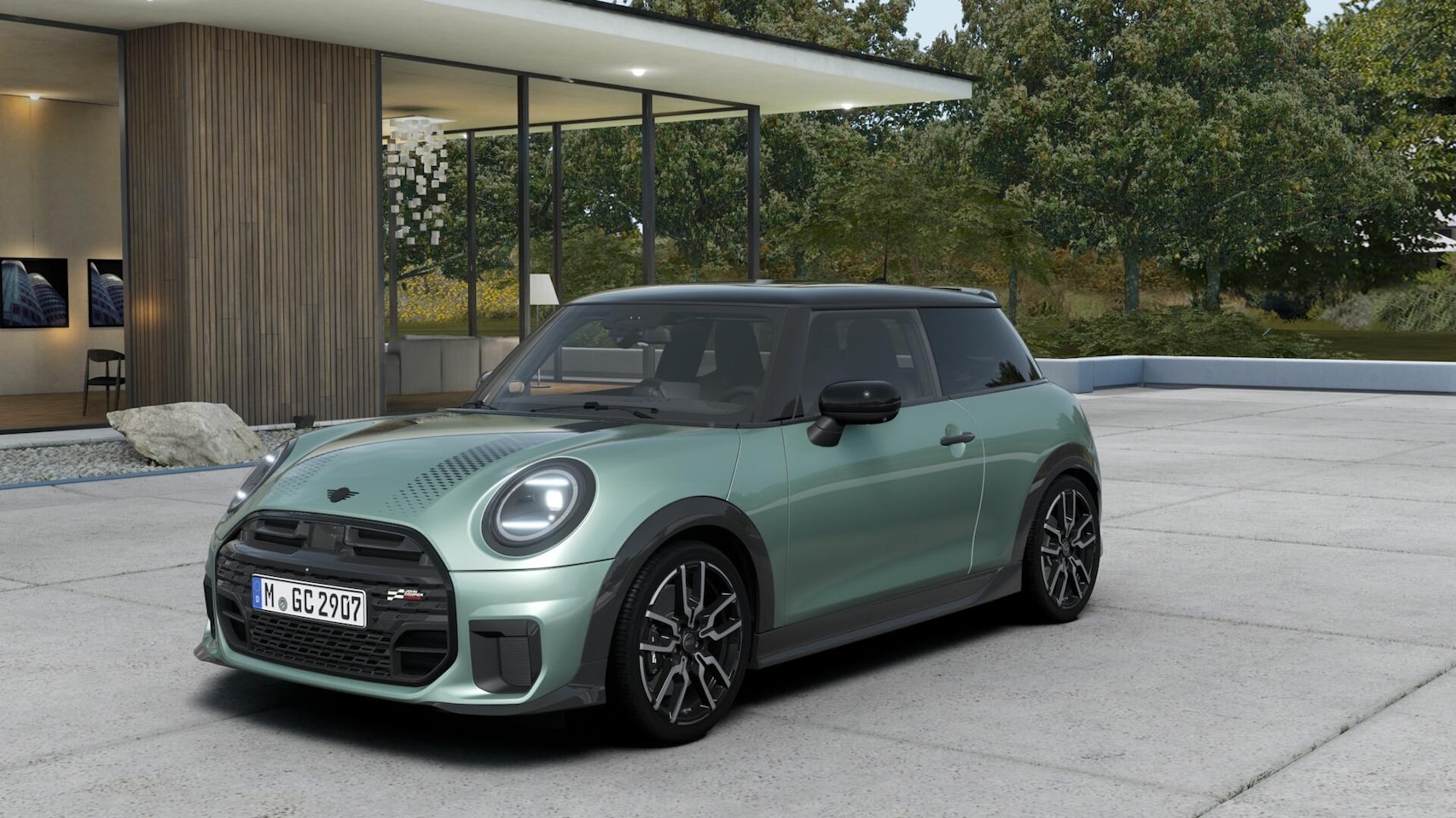MINI 3-Deurs - Cooper C John Cooper Works Uitvoering | Pakket L | Harman Kardon | 360-Graden Camera | Sto - AutoWereld.nl