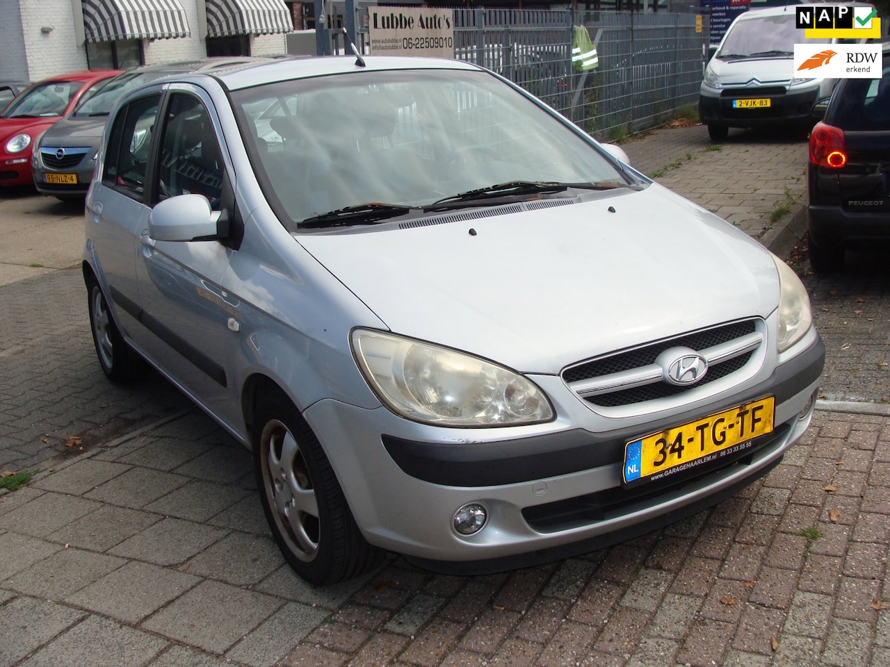 Hyundai Getz - 1.4i World Cup edition airco 5 drs elek pak nap apk - AutoWereld.nl