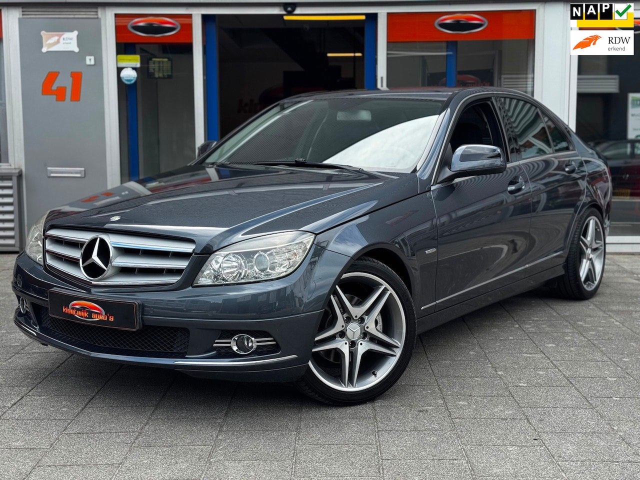 Mercedes-Benz C-klasse - 200 Komp. Avantgarde NL-Geleverd Clima Cruise 18” AMG LM - AutoWereld.nl