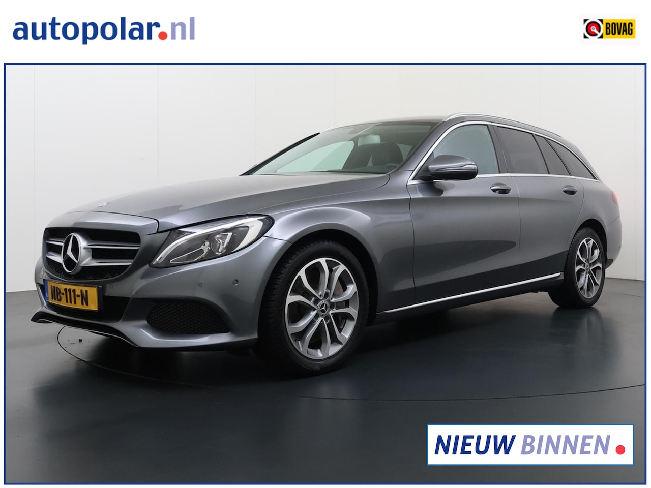 Mercedes-Benz C-klasse Estate - 350 e Lease Edition Trekhaak/Camera/Navi etc. - AutoWereld.nl