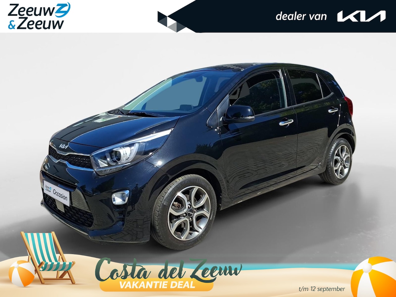 Kia Picanto - 1.0 DPi DynamicPlusLine | Lichtmetalen Velgen | Key Less Entry | Privacy Glass | Achteruit - AutoWereld.nl