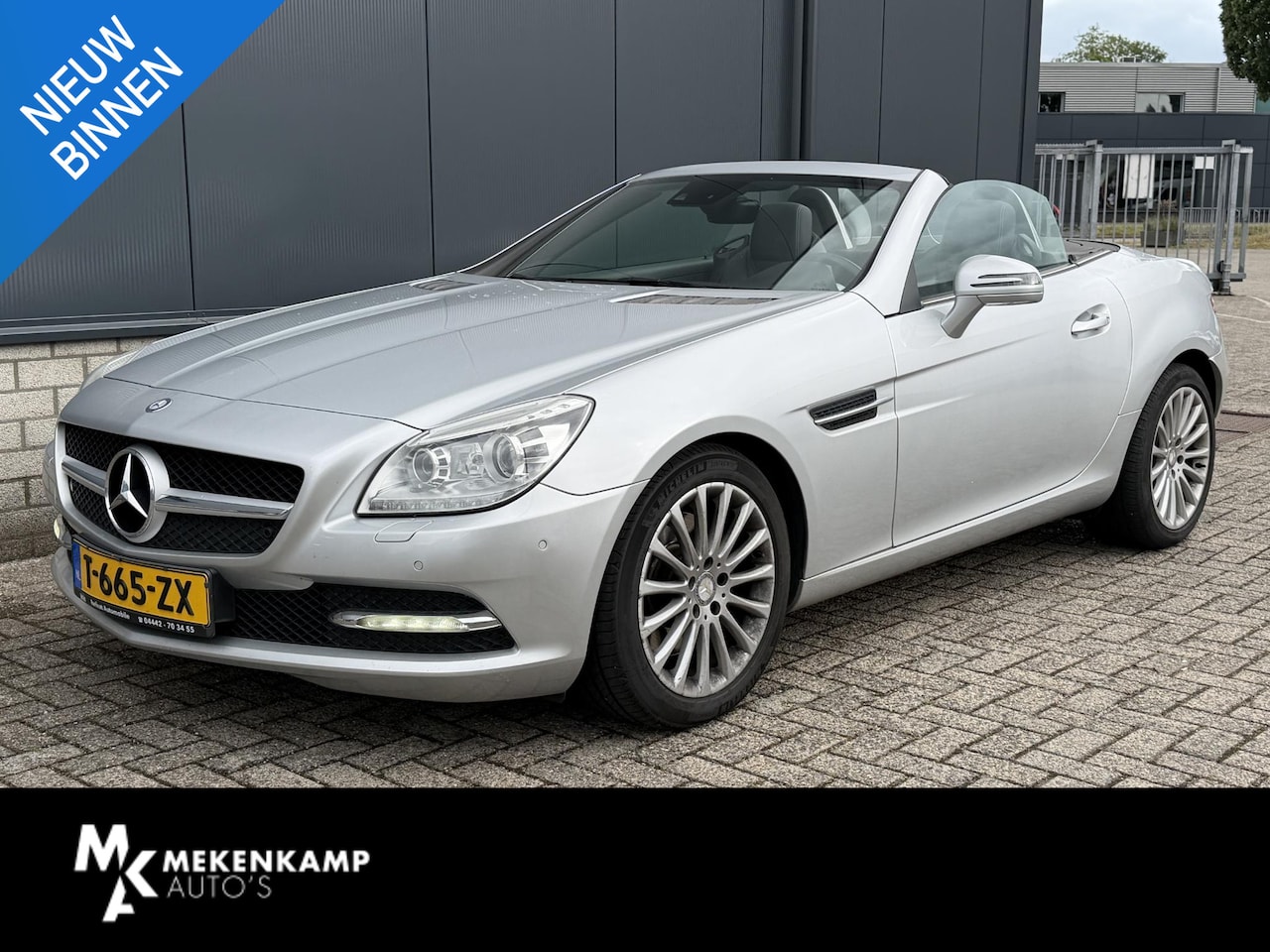 Mercedes-Benz SLK-klasse - 250 17"/Leder/Stoelverwarming/Navigatie/PDC/Alarm/Climate/Cruise - AutoWereld.nl