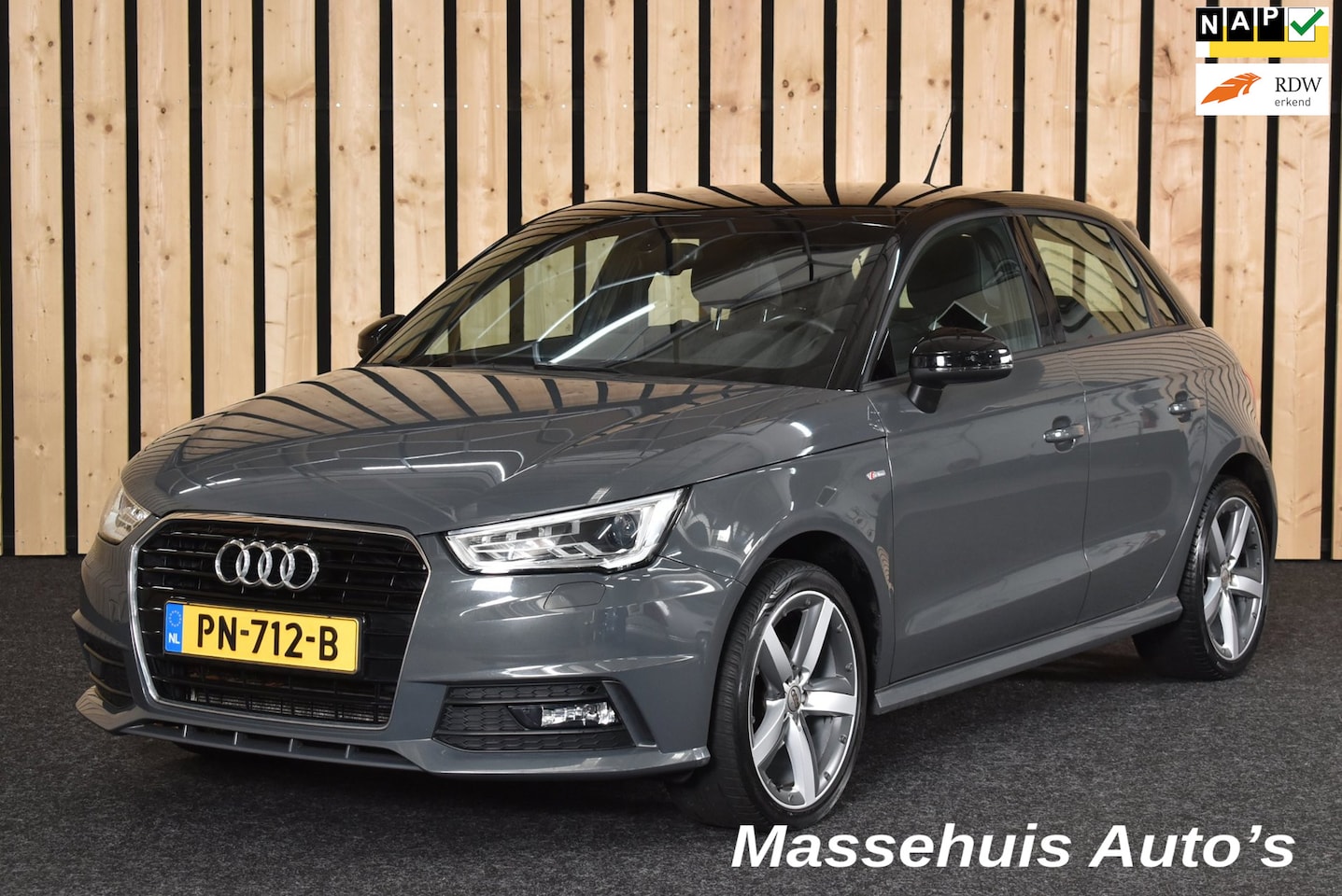 Audi A1 Sportback - 1.0 TFSI Sport 2x S line Edition128dkm 2e eig. NL-auto Bi-xenon Clima Cruise Navi + Nwe AP - AutoWereld.nl
