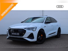 Audi e-tron Sportback - 55 quattro Black Edition 95 kWh S-Line 408pk | SOH 94, 7% |