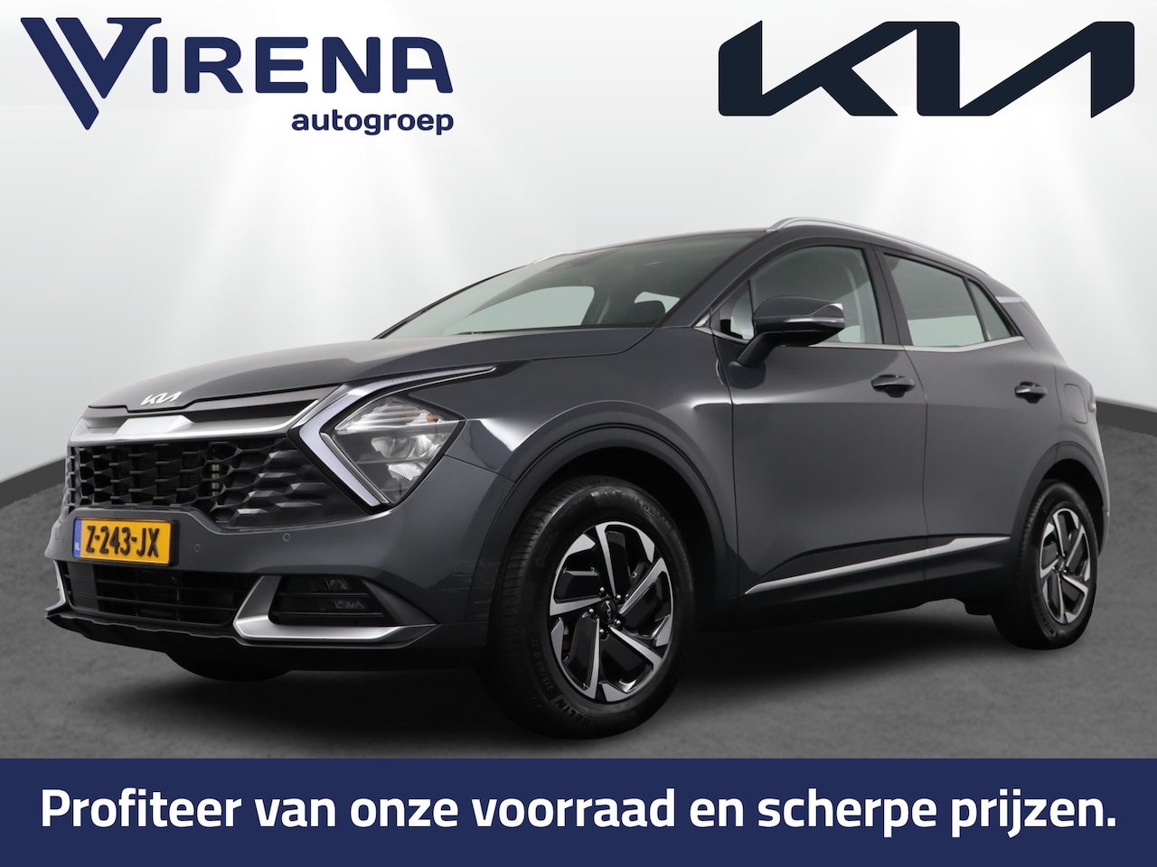 Kia Sportage - 1.6 T-GDi Hybrid DynamicLine - Trekhaak - Navigatie - Apple Carplay/Android Auto - Cruise - AutoWereld.nl