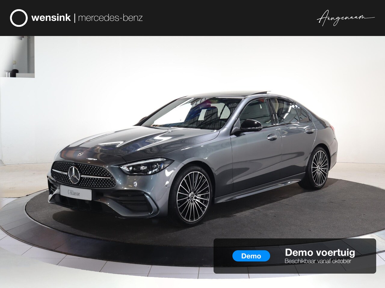 Mercedes-Benz C-klasse - 180 Business Solution AMG | Night | Panoramadak | Trekhaak | Memory stoelen | Sfeerverlich - AutoWereld.nl