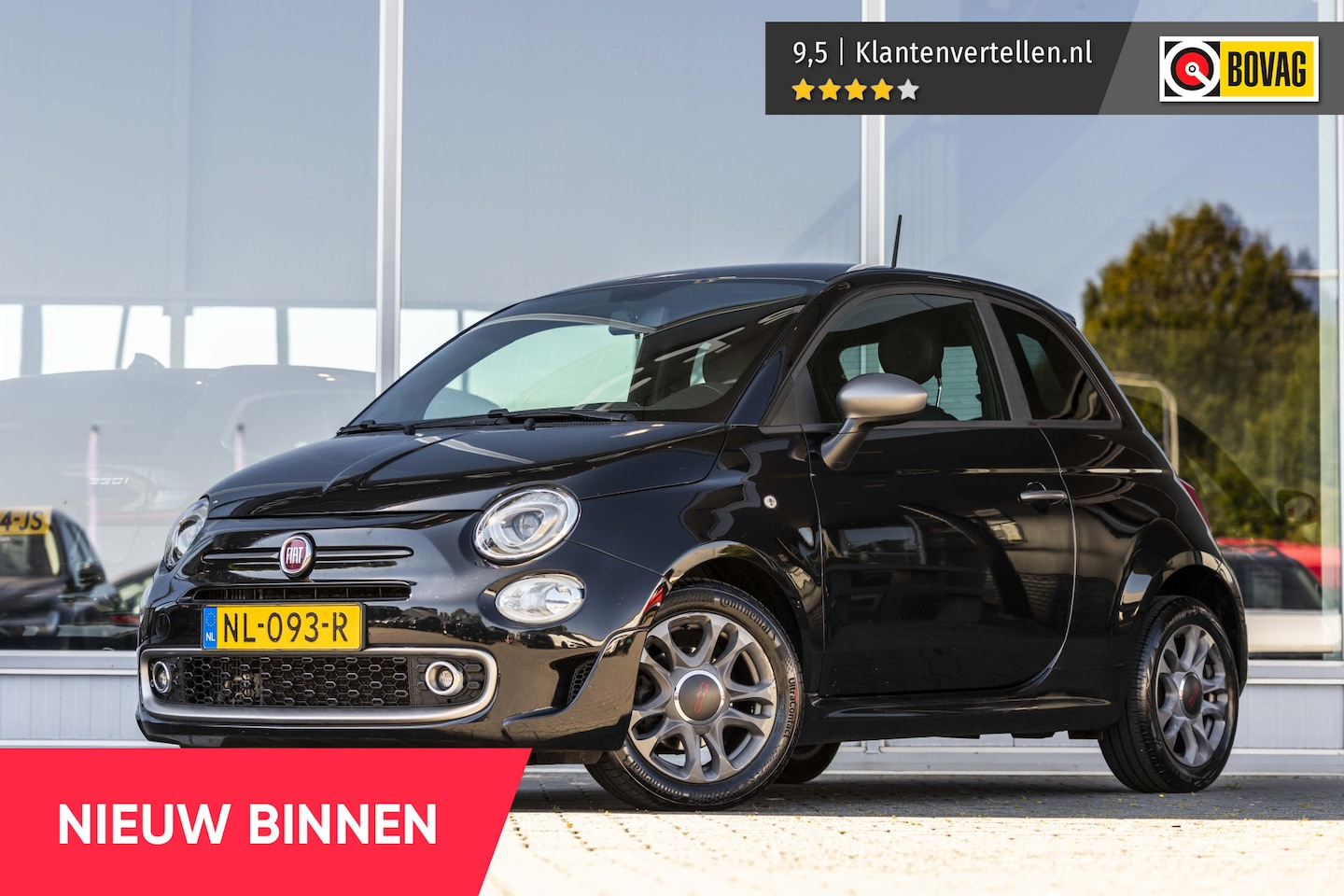 Fiat 500 - 0.9 TwinAir Turbo 500S | Navi | Leder | NL Auto - AutoWereld.nl