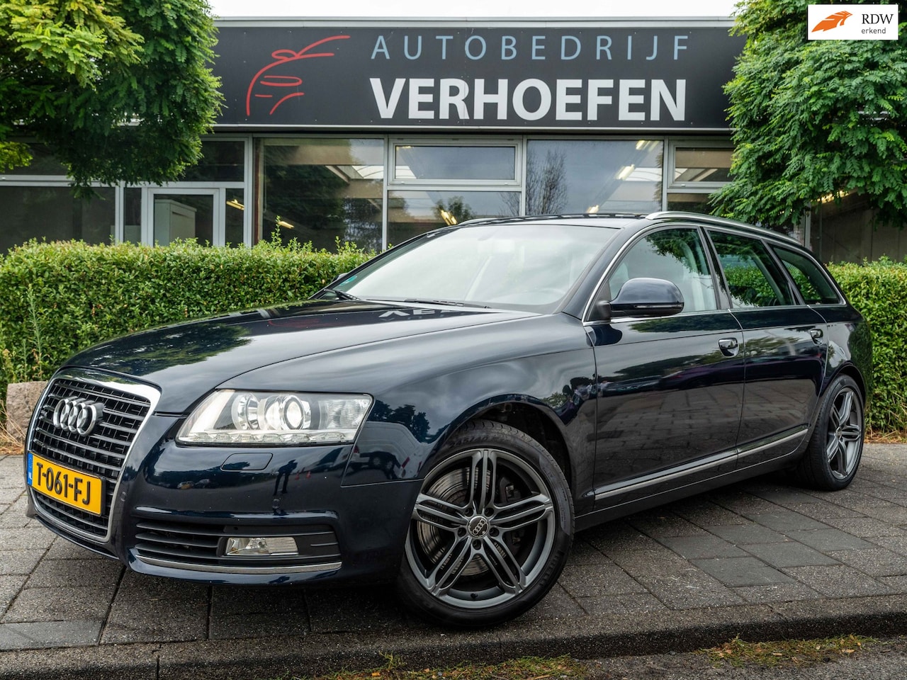 Audi A6 Avant - 3.0 TFSI QUATTRO | S-LINE | AUTOMAAT | ZWART LEDER | PARK SENS | VOL ONDERHOUDEN ! - AutoWereld.nl