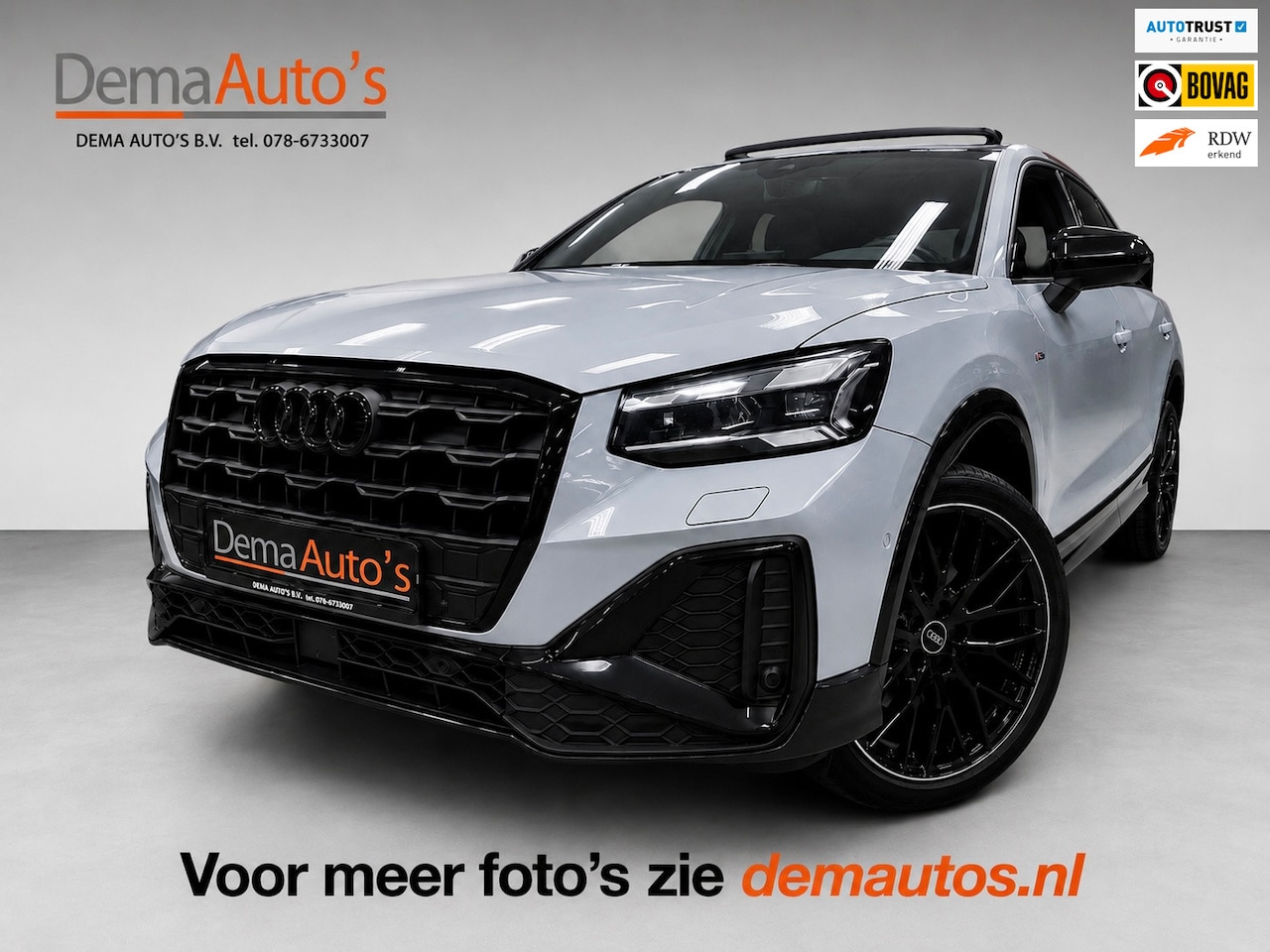 Audi Q2 - 35 TFSI S Edition 19'' PANO/V-COCKPIT/B&O/LEDER/CAM/DAB/CARPLAY/SFEERVERL/// - AutoWereld.nl