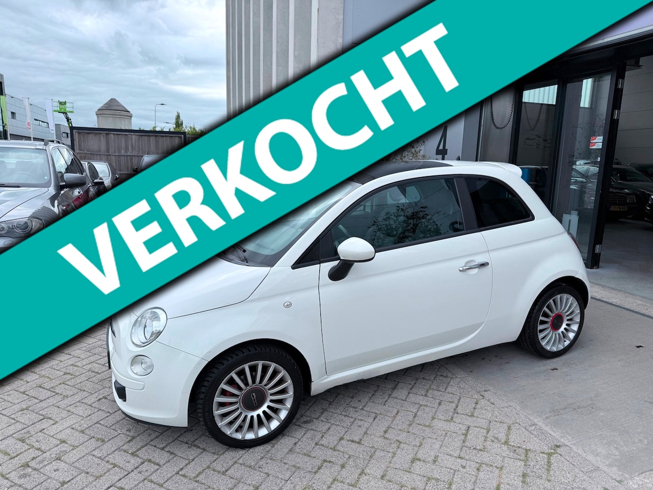 Fiat 500 - 1.4-16V Lounge! LEUKE AUTO! INRUIL MOGELIJK! - AutoWereld.nl
