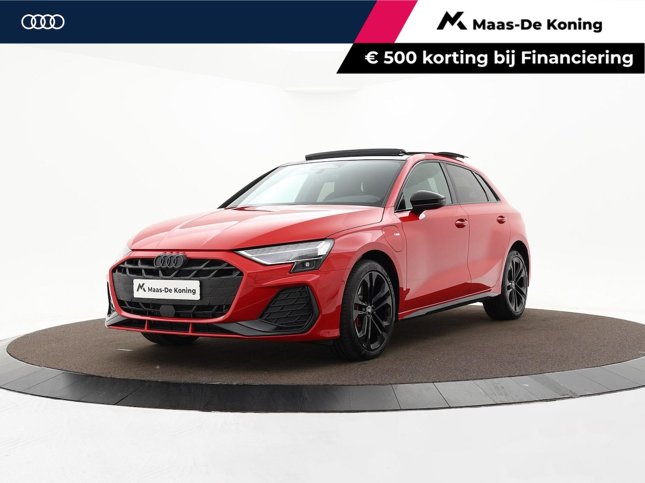 Audi A3 Sportback - 45 TFSIe 272pk S-tronic S edition Competition · Panoramadak · Camera · Keyless · Elek. Voo - AutoWereld.nl
