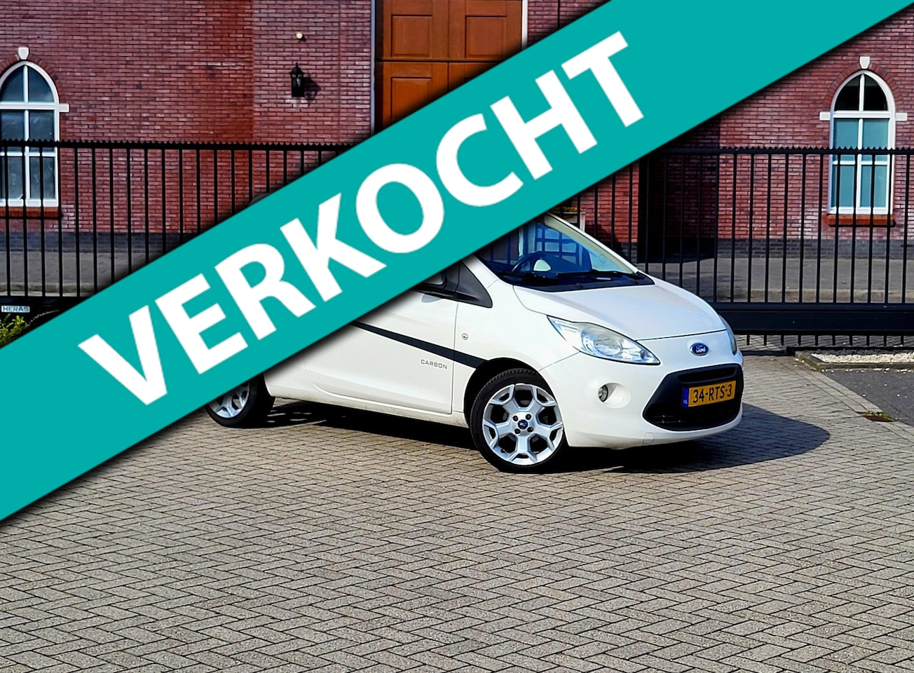 Ford Ka - 1.2 Titanium X start/stop / Airco / Carbon / Elektrische ramen - AutoWereld.nl